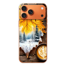 Чехол с уникальным дизайном «Осень с кофе» для iPhone 17 Pro Max – Осенне-зимнее кофе