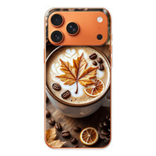 Чехол с уникальным дизайном «Осень с кофе» для iPhone 17 Pro Max – Пряный кофе