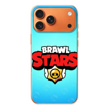 Силиконовый Чехол на iPhone 17 Pro Max с картинкой Brawl Stars – Бравл Старс
