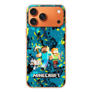 Чехлы для iPhone 17 Pro Max (Персонажи Майн Крафт) – Майнкрафт