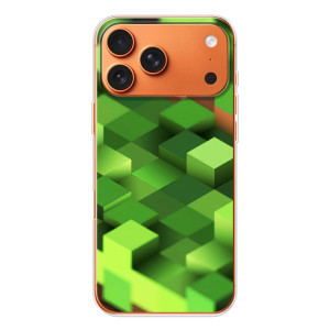 Чехлы для iPhone 17 Pro Max (Персонажи Майн Крафт) – Текстура