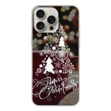 Рождественские Чехлы для iPhone 17 Pro Max (VPrint) (Елочка узорная)