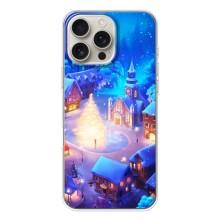 Рождественские Чехлы для iPhone 17 Pro Max (VPrint) (Рождественский город)