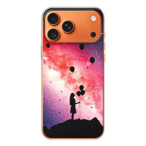 Силиконовые Чехлы Любимому человеку для iPhone 17 Pro Max – Шарики в небе