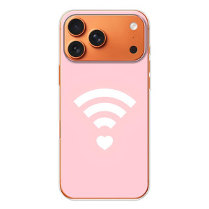 Силиконовые Чехлы Любимому человеку для iPhone 17 Pro Max – WiFi Love