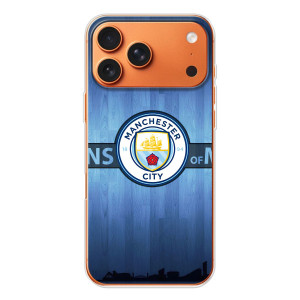 Силиконовые Чехлы принт Футбол на iPhone 17 Pro Max – ManCity