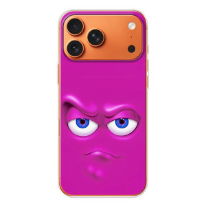 Силиконовые Чехлы (смешные стикеры) для iPhone 17 Pro Max – Хитрая мордочка