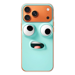 Силиконовые Чехлы (смешные стикеры) для iPhone 17 Pro Max – мордочка
