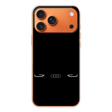 Силиконовый бампер с картинкой машины на iPhone 17 Pro Max – Силует Audi