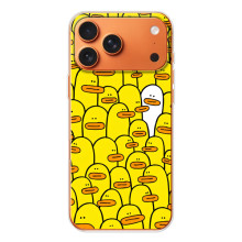 Силиконовый бампер с картинкой животных для iPhone 17 Pro Max (Особенный)