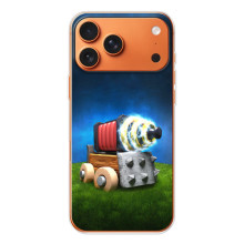Силіконовий Чохол (атрибутика Клеш Роял) для iPhone 17 Pro Max (Гармата)