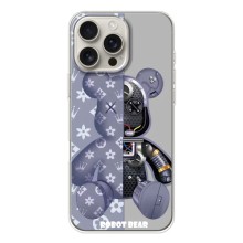 Силиконовый чехол для iPhone 17 Pro Max – Медведь Louis Vuitton