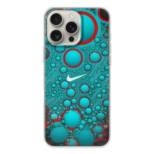 Силиконовый Чехол на iPhone 17 Pro Max с картинкой Nike (Найк зеленый)