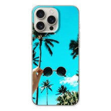Силиконовый чехол с КАРТИНКАМИ лето для iPhone 17 Pro Max (AlphaPrint) (Взгляд лето)