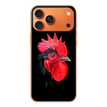 Силиконовый чехол с птичкой на iPhone 17 Pro Max – Петушок
