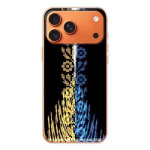 Силіконовый Чохол на iPhone 17 Pro Max – Патріотична вишиванка