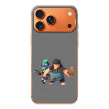 Чехол з героями Клеш Рояль для iPhone 17 Pro Max – Элитные варвары