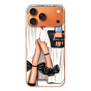 Силиконовый Чехол на iPhone 17 Pro Max с картинкой Стильных Девушек – Мода
