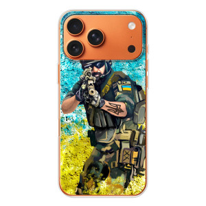 ЗСУ Чехлы (TPU) для iPhone 17 Pro Max – ЗСУ  Воин