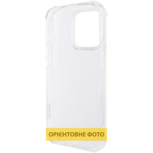 TPU чехол GETMAN Ease logo усиленные углы для Apple iPhone 17 Pro (6.3") – Прозрачный