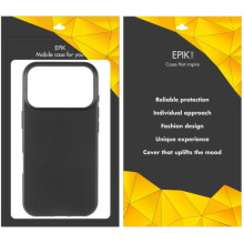 Чехол TPU Epik Black для Apple iPhone 17 Pro (6.3") – Черный