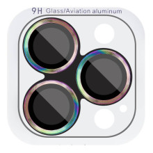 Защитное стекло Metal Classic на камеру (в упак.) для Apple iPhone 17 Pro (6.3") / 17 Pro Max (6.9") – Сиреневый