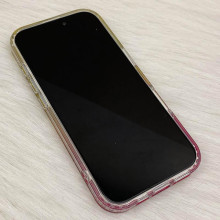 Чехол TPU Shiny Mountain (MagFit) для Apple iPhone 17 Pro (6.3") – Желтый