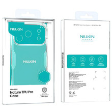 TPU чехол Nillkin Nature Pro Series для Apple iPhone 17 Pro (6.3") – Прозрачный