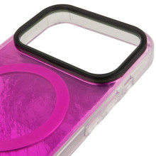 Чохол TPU Shiny Mountain Magnetic Fit для Apple iPhone 17 Pro (6.3") – Рожевий