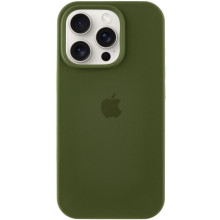 Чехол Silicone Case Full Protective (AA) для Apple iPhone 17 Pro (6.3") – Зеленый
