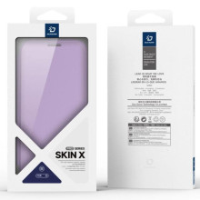 Чехол-книжка Dux Ducis Skin X Pro with MagSafe для Apple iPhone 17 Pro (6.3") – Фиолетовый