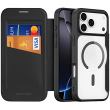 Чехол-книжка Dux Ducis Skin X Pro with MagSafe для Apple iPhone 17 Pro (6.3") – Черный