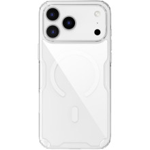 TPU чехол Nillkin Nature Pro Magnetic для Apple iPhone 17 Pro (6.3") – Прозрачный