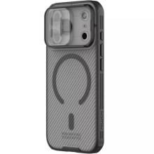 Карбоновая накладка Nillkin CamShield Pro Magnetic для Apple iPhone 17 Pro (6.3") – Черный