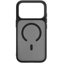 TPU+PC чохол Blueo Skin Friendly Frosted with MagSafe для Apple iPhone 17 Pro (6.3") – Чорний