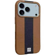 Шкіряний чохол Rally with MagSafe для Apple iPhone 17 Pro (6.3") – Brown