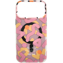 TPU чехол Pastel Chaos with MagSafe для Apple iPhone 17 Pro (6.3") – Розовый