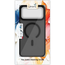 Чохол Ummi Colorful with MagSafe для Apple iPhone 17 Pro (6.3") – Чорний