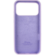 Чехол Silicone Case Full Protective (AA) для Apple iPhone 17 Pro (6.3") – Сиреневый