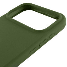Чехол Silicone Case Full Protective (AA) для Apple iPhone 17 Pro (6.3") – Зеленый