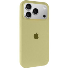 Чехол Silicone Case Full Protective (AA) для Apple iPhone 17 Pro (6.3") – Желтый