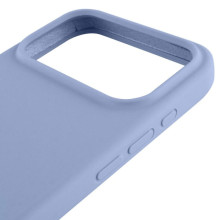 Чехол Silicone Case Full Protective (AA) для Apple iPhone 17 Pro (6.3") – Голубой