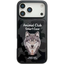 TPU+PC чехол Animal Club для Apple iPhone 17 Pro (6.3") – Черный