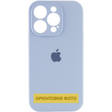 Чехол Silicone Case Full Camera Protective (AA) для Apple iPhone 17 Pro (6.3") – Голубой