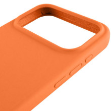 Чехол Silicone Case Full Protective (AA) для Apple iPhone 17 Pro (6.3") – Оранжевый