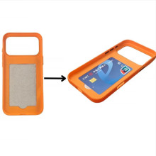 Чохол PC TechWoven Hybrid with MagSafe для Apple iPhone 17 Pro (6.3") – Помаранчевий