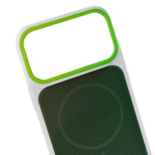 Чохол PC TechWoven Hybrid with MagSafe для Apple iPhone 17 Pro (6.3") – Білий