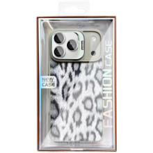 Чехол TPU+PC Wild Leopard with MagSafe and Lens для Apple iPhone 17 Pro (6.3") – Серый