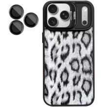 Чехол TPU+PC Wild Leopard with MagSafe and Lens для Apple iPhone 17 Pro (6.3") – Черный