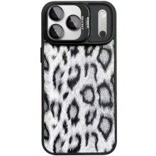 Чехол TPU+PC Wild Leopard with MagSafe and Lens для Apple iPhone 17 Pro (6.3") – Черный